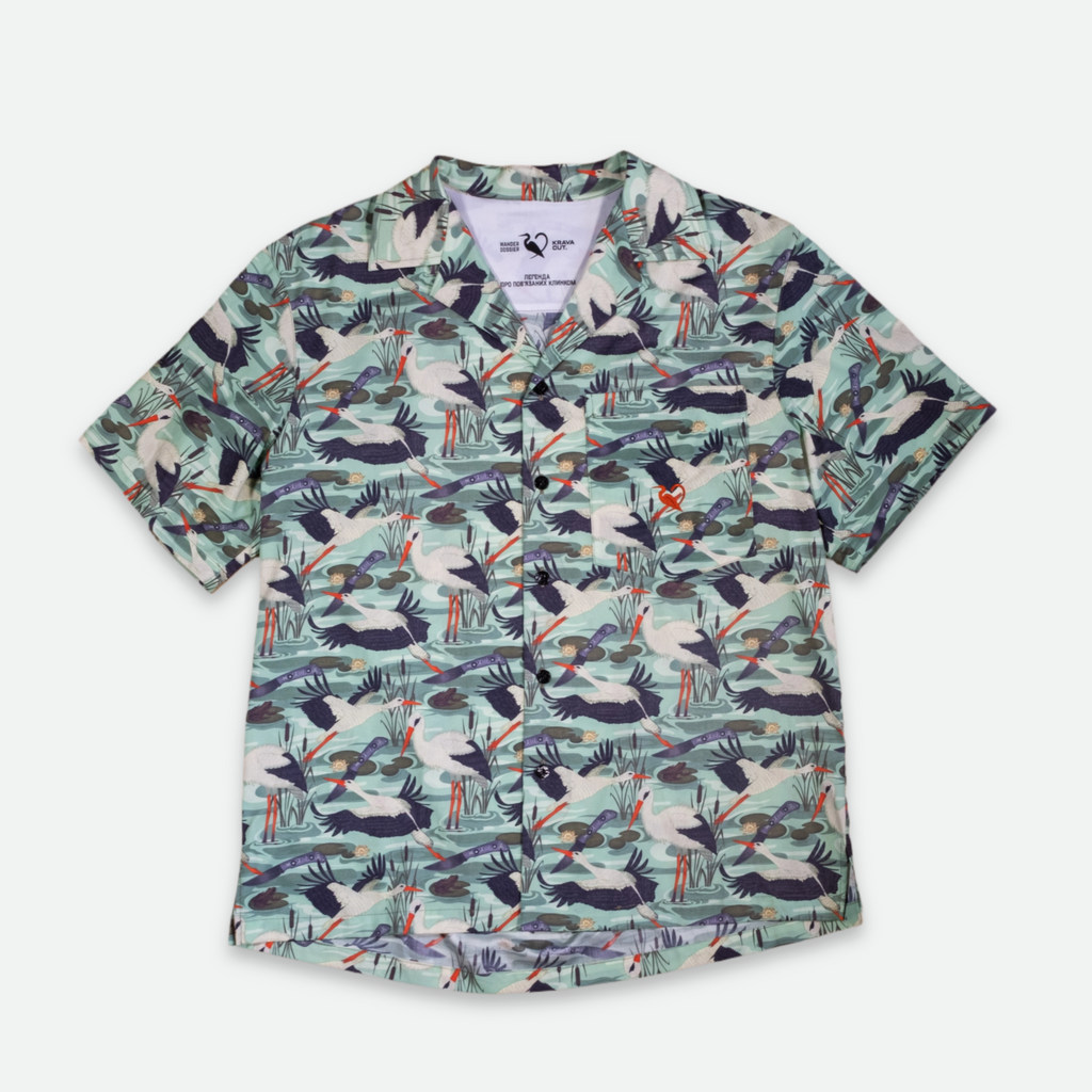 Relaxed S/S Shirt x Krava Cut. (Лелека)