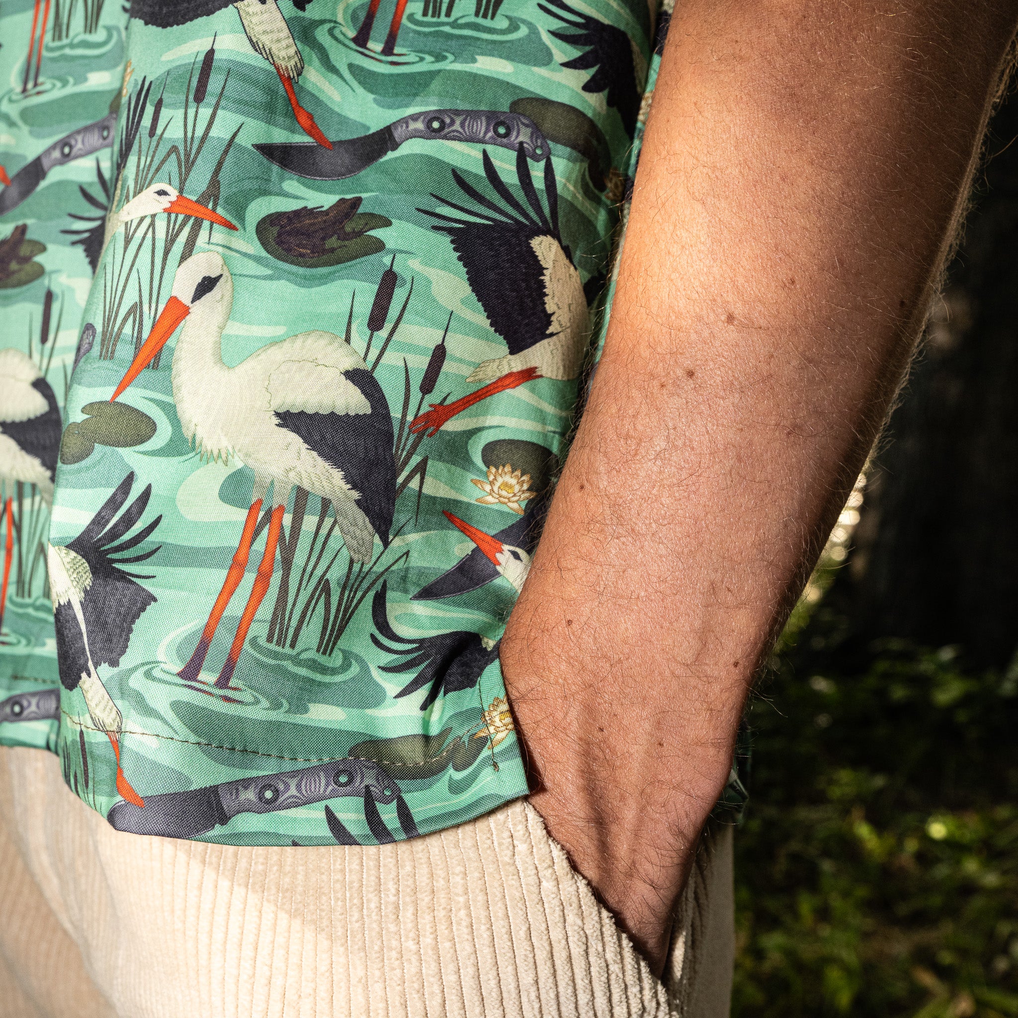 Relaxed S/S Shirt x Krava Cut. (Лелека)