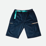 Zip Pocket Shorts (in Dark Navy)
