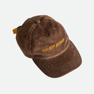 Corduroy Baseball Cap (in Brown)