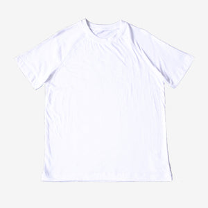 Basic Raglan T-Shirt (in White)
